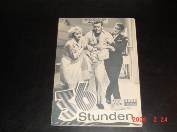 3885: 36 Stunden (George Seaton) James Garner, Eva Maria Saint, Rod Taylor