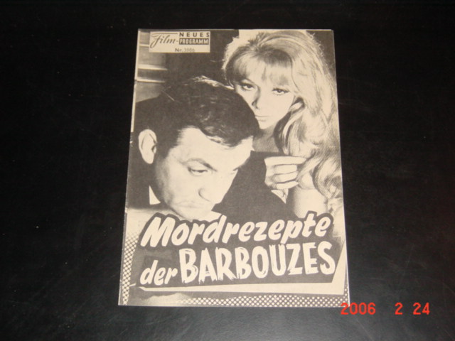 3886: Mordrezepte der Barbouzes (Georges Lautner) Lino Ventura, Mireille Darc, Francis Blanche, Bernard Blier, Charles Millot, Jess Hahn, Andre Weber, Robert Dalban