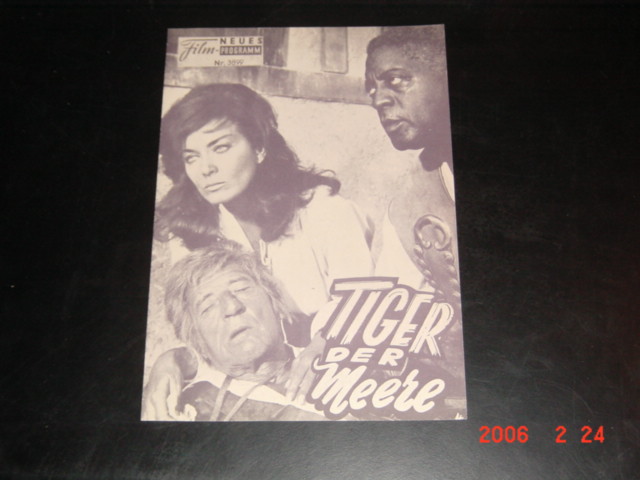 3899: Tiger der Meere (Luigi Capuano) Anthony Steel, Gianna Maria Canale, Carlo Ninchi, Grazia Maria Spina, John Kitzmiller