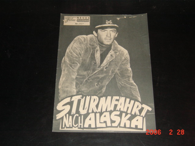 3937: Sturmfahrt nach Alaska (Raoul Walsh) Gregory Peck, Anthony Quinn, Andrea King, Hans Conreid, Ann Blyth, John McIntire, Carl Esmond, Bill Radovich