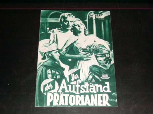 3939: Der Aufstand der Prätorianer (Alfonso Brescia) Richard Harrison, Moira Orfei, Giuliano Gemma, Piero Lulli, Paola Piretti, Renato Montalbano, Salvatore Furnari
