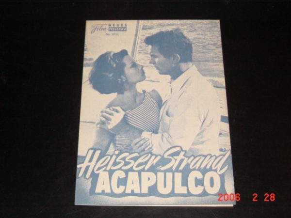 3954: Heisser Strand Acapulco (Alexander Singer) Lana Turner, Stefanie Powers, Cliff Robertson, Hugh O'Brien, Ruth Roman, Virginia Grey, Ron Husmann, Ernique Lucero