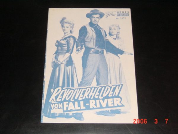 3955: Revolverhelden Fall - River (Chris Nyby) Rory Calhoun, Virginia Mayo, Merry Andres, Joan Huntington, Linda Foster, Richard Arlen, John Agar, William Bendix