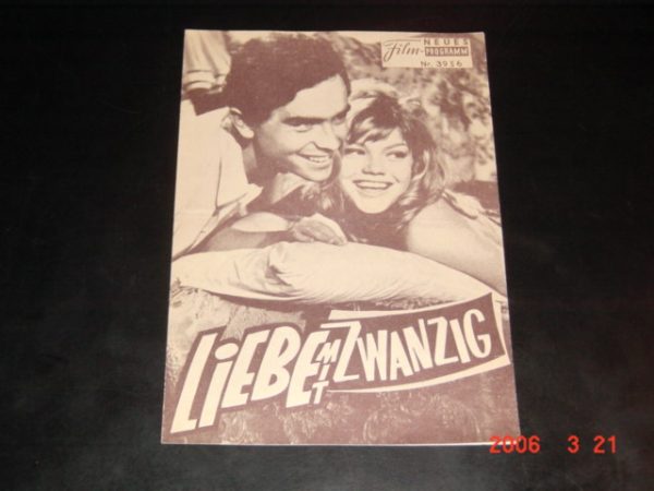 3956: Liebe mit Zwanzig (Francois Truffaut, Rento Rosselini, Shintaro Ishihara, Marcel Ophuls, Andrezj Wjda) Barbara Frey, Barbara Lass, Christian Doermer, Nami Tamura, Elenora Rossi-Drago, Marie-France Pisier