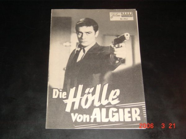 3962: Die Hölle von Algier (Alain CAvalier) Alain Delon, Lea Massari, Georges Geret, Robert Castel