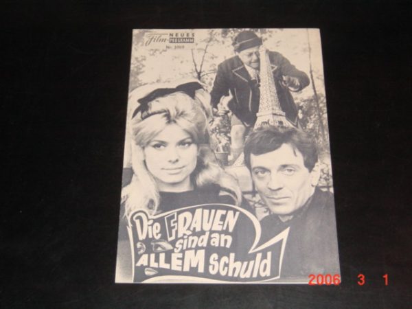 3969: Die Frauen sind an allem schuld (Roman Polanski, Claude Chabrol, Ugo Gregoretti, Hiromichi Horikawa) Catherine Deneuve, Nicole Karen, Jean Teulings, Francis Blanche, Gabriella Giorgelli, Mie Hama, Ken Mitsuda