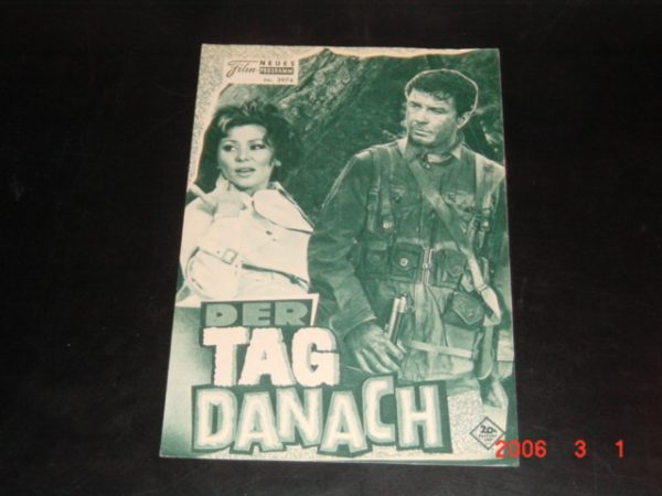 3974: Der Tag danach (Robert Parrish) Cliff Robertson, Red Buttons, Irina Demick, Marius Goring, Slim Pickens, James Robertson-Justice, Broderick Crawford