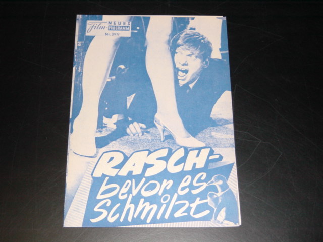 3977: Rasch bevor es schmilzt (Delbert Mann) George Maharis, Robert Morse, Anjanette Comer, James Gregory, Howard St. John, Michael Constantine, Norman Fell, Janine Gray, Yvonne Craig