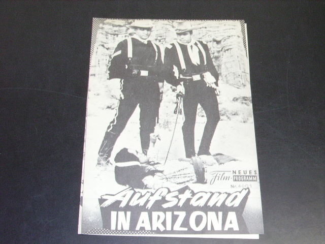 4001: Aufstand in Arizona (Willaim H. Witney) Audie Murphy, Michael Dante, Linda Lawson, L. Q. Jones, Robert Brubaker, Eugene Iglesias, J. Pat O'Malley, John Archer, Peter Hansen