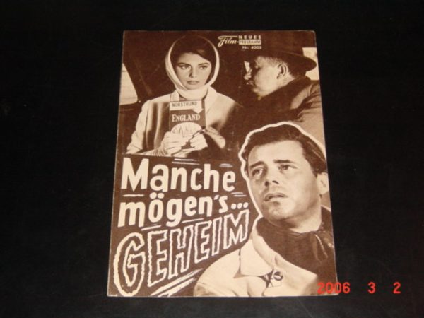4005: Manche mögens Geheim (Ralph Thomas) Dirk Bogarde, Sylva Koscina, Robert Morley, Lea McKern, Roger Delgado, John le Mesurier, Richard Pasco, Erico Pohlmann
