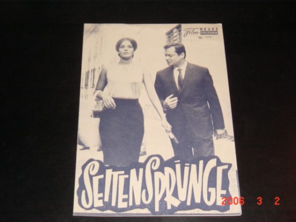4017: Seitensprünge (Massimo Fanciosa) Maria Perschy, Renato Salvatori, Turi Ferro, Enzo La Torre, Franca Rame, Agata Flori, Gastone Moschin, Liane Orfei, Lando Buzzanca