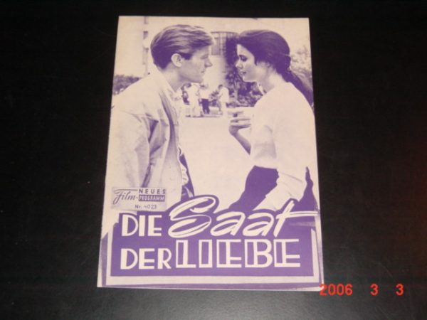 4023: Die Saat der Liebe (Samuel Goldwyn, Jr. ) Peter Fonda, Sharon Hugueny, Nick Adams, Deborah Walley, Beatrice Straight, Malachi Throne, Kent Smith, Joseph Cmpanella