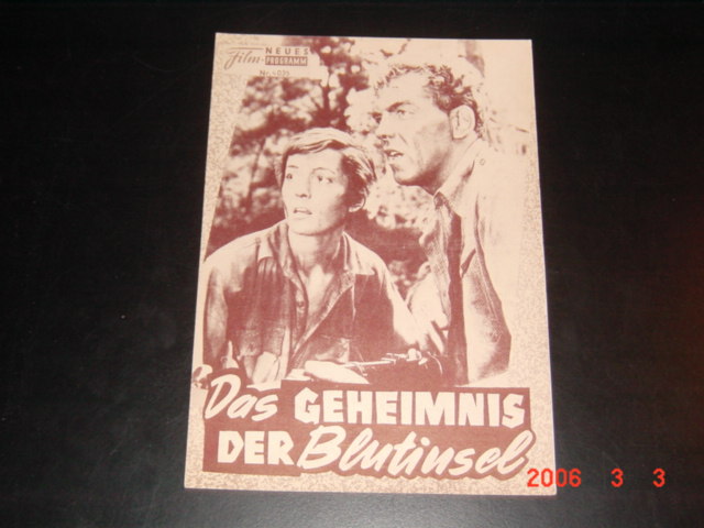 4035: Das Geheimnis der Blutinsel (Quentin Lawrence) Barbara Shelley, Jack Hedley, Charles Tingwell, Bill Owen, Peter Welch, Lee Montague, Edwin Richfield, Michael Ripper, Patrick Wymark