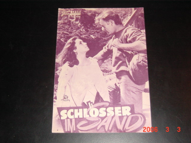 4056: Schlösser im Sand (Vincente Minnelli) Elisabeth Taylor, Richard Burton, Eva Marie Saint, Charles Bronson, Robert Webber, James Edwards, Torin Thatcher, Tom Drake, Doug Henderson, Morgan Mason