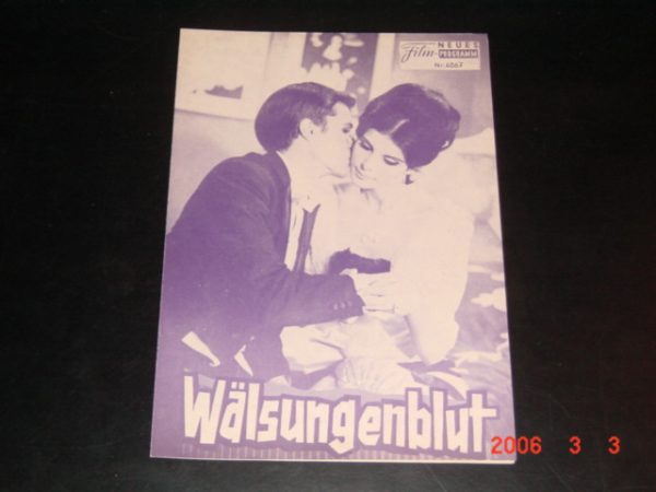 4067: Wälsungsblut (Rolf Thiele) Rudolf Forster, Margot Hielscher, Ingeborg Hallstein, Gunther Malzacher, Michael Maien, Elena Nathanael, Gerd Baltus