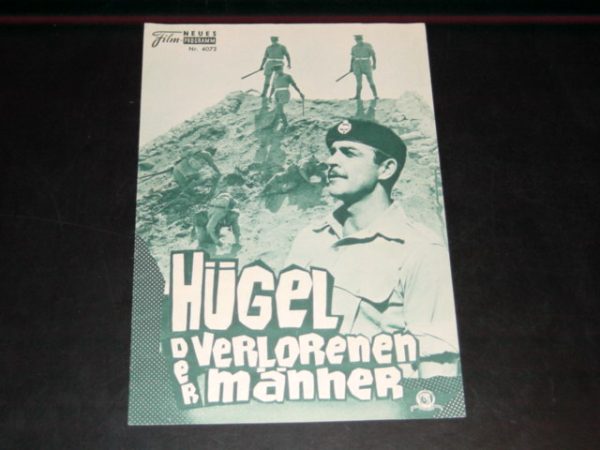 4072: Hügel der verlorenen Männer (Sidney Lumet) Sean Connery, Harry Andrews, Ian Bannen, Alfred Lynch, Ossie Davis, Roy Kinnear, Jack Watson, Sir Michael Redgrave, Norman Bird