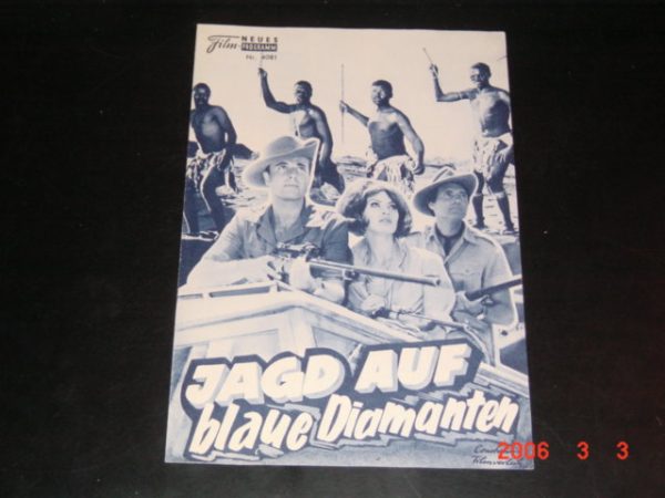 4081: Jagd auf blaue Diamanten (Paul Martin) Harald Leipnitz, Marisa Mell, Joachim Hansen, Ann Smyrner, Brian O'Shaunessy, Gert van den Bergh, Ivan Berold, Bill Brewer, Merlvyn John