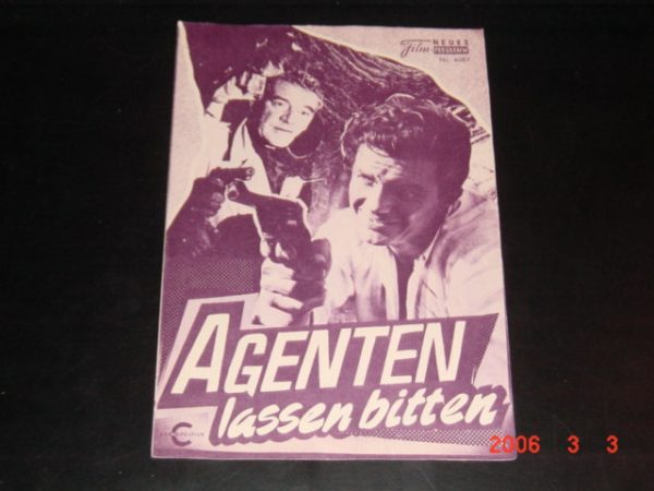 4087: Agenten lassen bitten (Basil Dearden) Marisa Mell, Michel Piccoli, Jack Hawkins, Cliff Robertson, Bill Fraser, Jose Burgos, Charles Gray, Christopher Witty