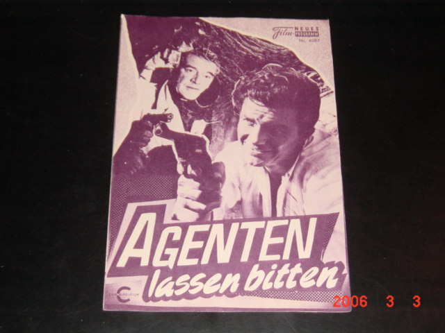 4087: Agenten lassen bitten (Basil Dearden) Marisa Mell, Michel Piccoli, Jack Hawkins, Cliff Robertson, Bill Fraser, Jose Burgos, Charles Gray, Christopher Witty