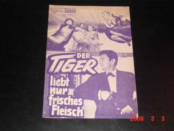 4093: Der Tiger liebt nur frisches Fleisch (Claude Chobrol) Roger Hanin, Maria Mauban, Daniela Bianchi, Roger Dumas, Mario David