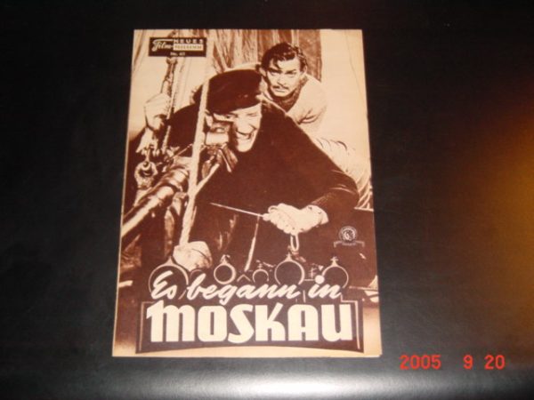 411: Es begann in Moskau (Delmer Daves) Clark Gable, Gene Tierney, Bernard Miles, Richard Haydn, Belita, Kenneth More, Karel Stepanek, Theodore Bikel, Anna Valentina, Frederick Valk, Peter Illling