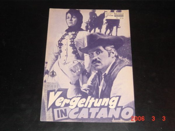 4126: Vergeltung in Catano (Mark Stevens) Mario Adorf, Marianne Koch, Vivien Dodds, Albert Bessler, Antonio Iranzo, Frank Oliveras, Oscar Pellicer, Felipe Pena, Julio Pena