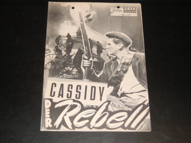 4137: Cassidy der Rebell (Young Cassidy) (Jack Cardiff und John Ford) Rod Taylor, Flora Robson, Julie Christ, Maggie Smith