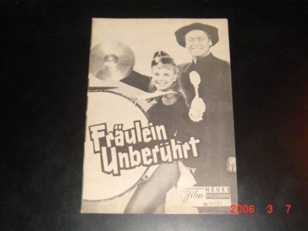 4151: Fräulein Unberührt (A. Reenberg) Lone Hertz, Dirk Passer, Hans Kurt, Ebbe Langberg, Else Marie, Marlene Schwartz, Poul Hagen, Ove Sprogöe