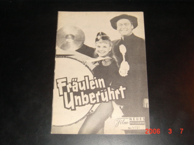 4151: Fräulein Unberührt (A. Reenberg) Lone Hertz, Dirk Passer, Hans Kurt, Ebbe Langberg, Else Marie, Marlene Schwartz, Poul Hagen, Ove Sprogöe