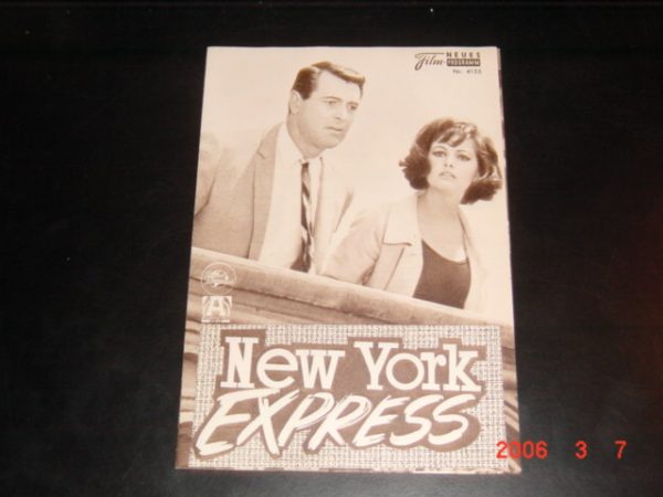 4155: New York Express (Philip Dunne) Claudia Cardinale, Guy Stockwell, Jack Warden, Brad Dexter, Anne Seymour, Alejandro Rey, Hari Rhodes, John Megna, Paul Comi