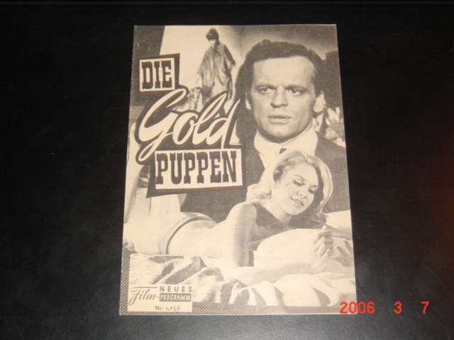 4159: Die Gold Puppen (Gerry O'Hara) Klaus Kinski, Suzanne Leigh, Ian McShane, Francesca Annis, Mark Eden, Tony Tanner, Rosemary Nicols, Anneke Wills