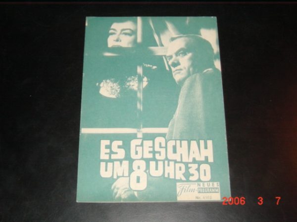 4169: Es geschah um 8 Uhr 30 (William Castele) Joan Crawford, John Ireland, Andi Garret, Sarah Lane