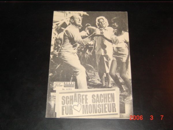 4171: Scharfe Sachen für Monsieur (Gerard Oury) Louis de Funes, Bourvil, Walter Chiari, Beba Loncar, Daniella Rocca, Nando Buzzanca