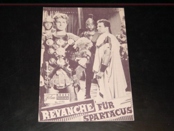 4172: Revanche für Spartacus (Michele Lupo) Gordon Mitchell, Scilla Gabel, Roger Browne, Gianni Solaro, Daniele Vargas, Franco Di Tocchio, Giacomo Rossi Stuart, Germano Longo