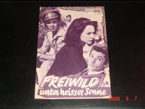 4182: Freiwild unter heißer Sonne (Ralph Thomas) Dirk Bogarde, Susan Strasberg, George Chakiris, Denholm Elliott, Gregoire Aslan, Colin Campbell, Joseph Furst, Katherine Kath, George Pastelll, Paul Stassino