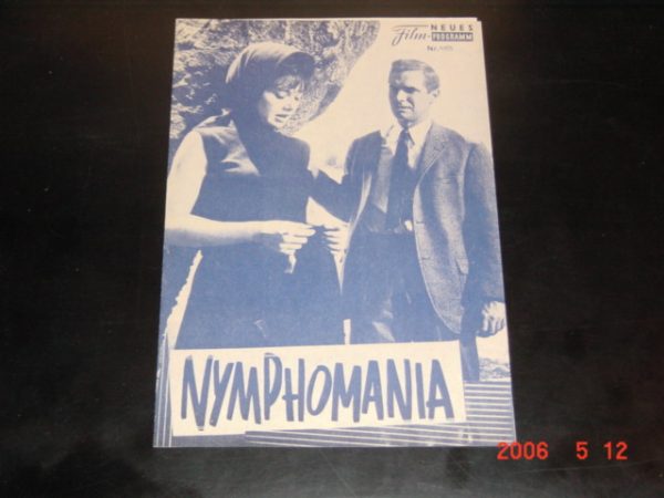 4185: Nymphomania (Walter Grauman) Suzanne Pleshette, Bradford Dillman, Ben Gazzara, Peter Graves, Bethel Leslie, James Gregory, Carmen Mathews, Linden Chiles, Mark Goddard, Ruth White, Brett Sommers