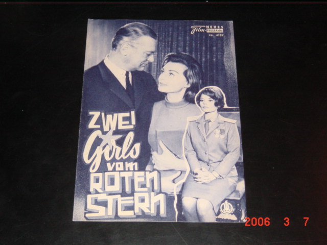 4189: Zwei Girls vom roten Stern (Sammy Drechsel) Curd Jürgens, Lilli Palmer, Stanislav Ledinek, Kurt Meisel, Hellmuth Lange, Anthony Steel, Edd Stavjanik, Peter Wehle