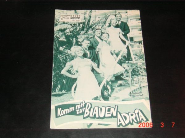 4191: Komm mit zur Blauen Adria (Lothar Gundisch) Gustavo Rojo, Hannelore Auer, Dietmar Schönherr, Maria Brockerhoff, Margitta Scherr, Thomas Alder, Ruth Stephan, Fritz Benscher, Uschi Mumoth