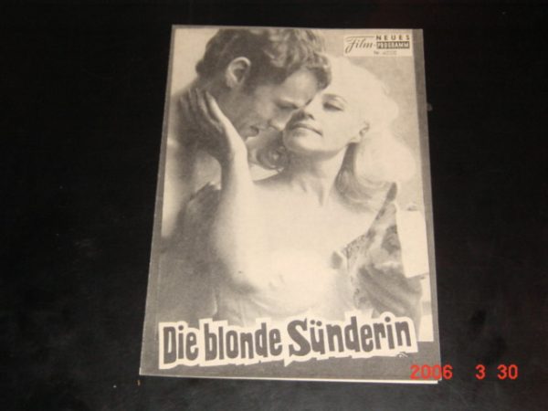 4200: Die blonde Sünderin (Jaques Demy) Jeanne Moreau, Claude Mann, Paul Guers, Henri Nassiet