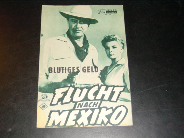 420: Blutiges Geld (Allan Dwan) Ray Milland, Anthony Quinn, Debra Paget, Harry Carey, Jr., Chubby Johnson, Byron K. Foulger, Tom McKee, Frank Gerstele