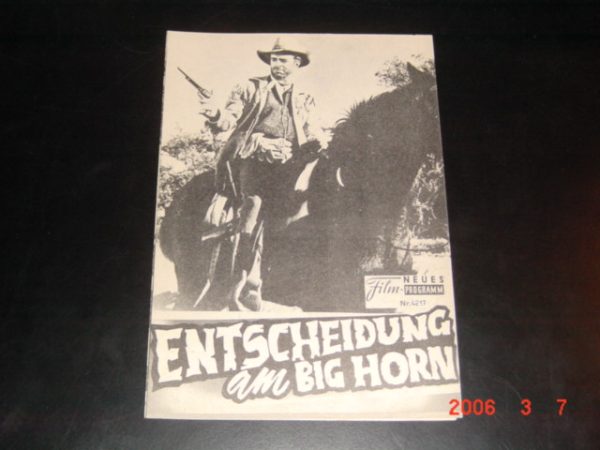 4217: Entscheidung am Big Horn (Sidney Salkow) Joseph Cotten, Darren McGavin, Phil Carey, Julie Sommars, Nancy Kovack, John Matthews, Michael Pate, Don Haggerty