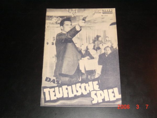 4240: Das teuflische Spiel (William Conrad) Jeff Hunter, Anne Francis, Dana Andrews, Viveca Lindfors, Stacy Harris