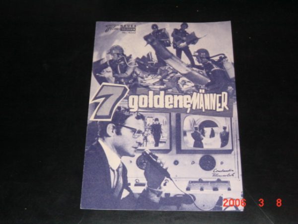 4242: 7 goldene Männer (Marco Vicario) Rossana Podesta, Philippe Leroy, Gastone Moschin, Giampiero Albertini, Gabriele Tinti, Maurice Poli, Manuel Zarzo, Dario De Grassi, Jose Suarez