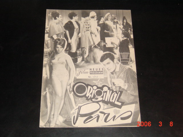 4246: Original Paris (Boris Sagal) Ann - Margret, Louis Jourdan, Richard Crenna, Edie Adams, Chad Everett, John McGiver, Marcel Dalio, Matilda Calnan, Jaqueline Beer