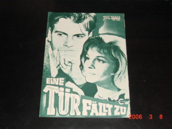4255: Eine Tür fällt zu (J. Lee Thompson) Maximillian Schell, Samantha Eggar, Ingrid Thulin, Herbert Lom, Talitha Pol, Vladek Sheybal, Jaques Brunius