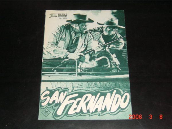 4258: San Fernando (Gordon Douglas) Ann - Margret, Red Buttons, Alex Cord, Michael Connors, Bing Crosby, Bob Cummings, Van Heflin, Slim Pickens, Stefanie Powers