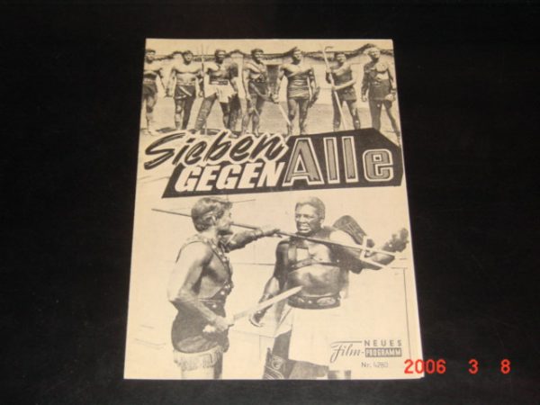 4280: Sieben gegen Alle (Michele Lupo) Roger Browne, Liz Havilland, Al Northon, Erno Crisa, Bud Stevenson, Sam Hamilton