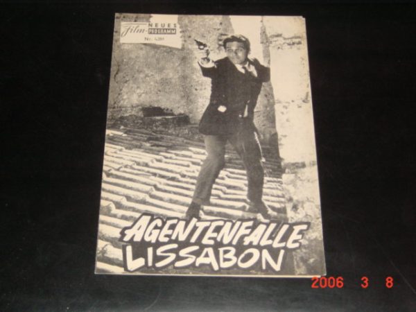 4281: Agentenfalle Lissabon (Tullio Demicheli) Brett Halsey, Fernando Rey, Jeanne Valerie