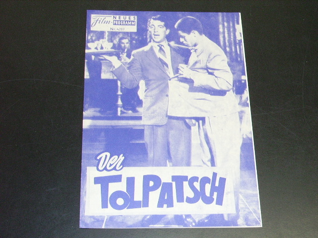 4287: Der Tolpatsch (Norman Taurog) Dean Martin, Jerry Lewis, Donna Reed, Barbara Bates, Joseph Calleia