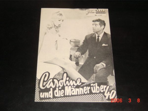 4289: Caroline und die Männer über 40 (Jack Pinoteau) Dany Saval, Paul Meurisse, Paul Hubschmid, Paolo Ferrari, Michel Serrault, Michel Galabru